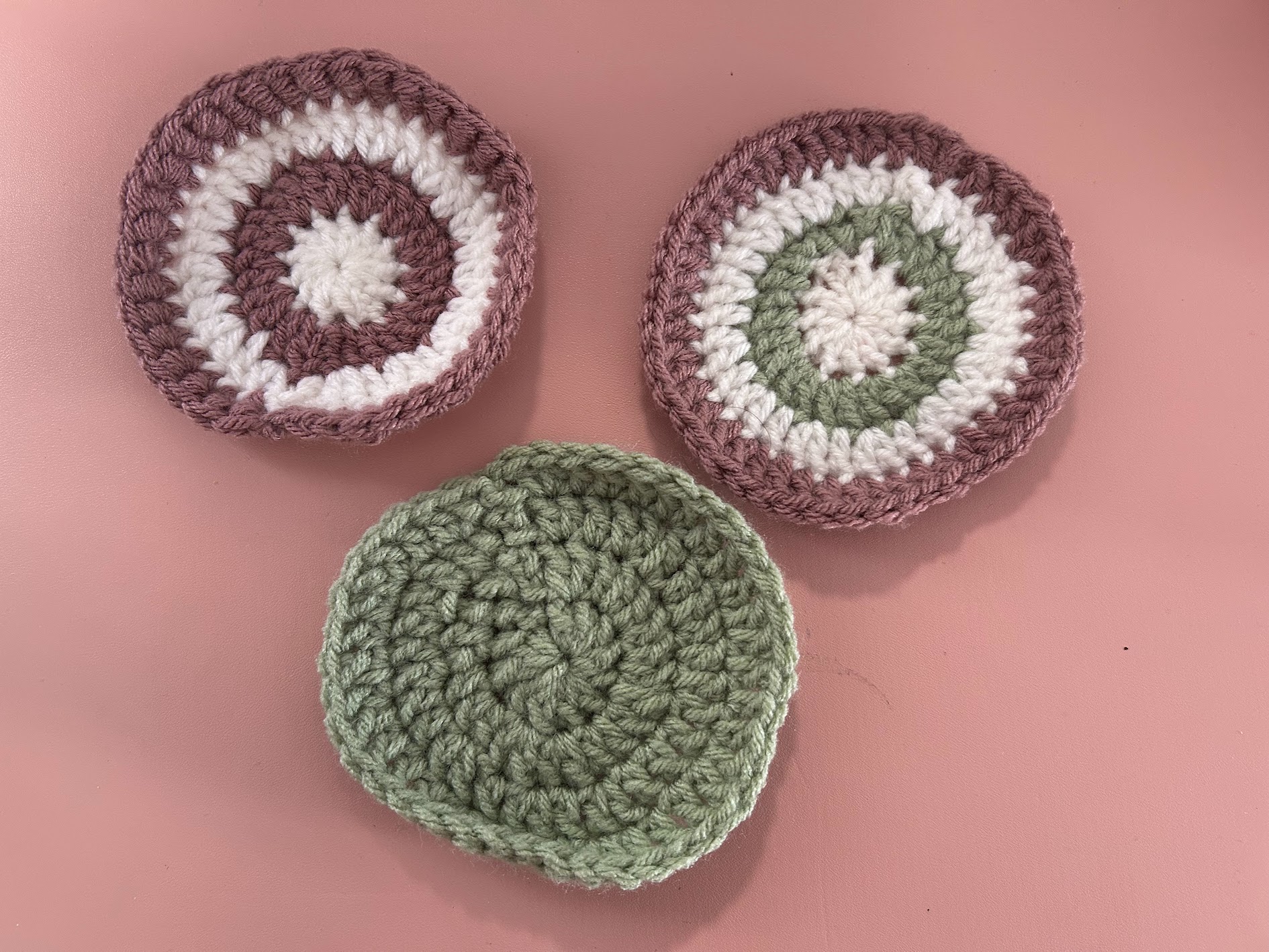 Three circle coaster